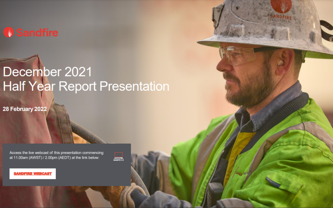 December 2021 Half Year Report Presentation